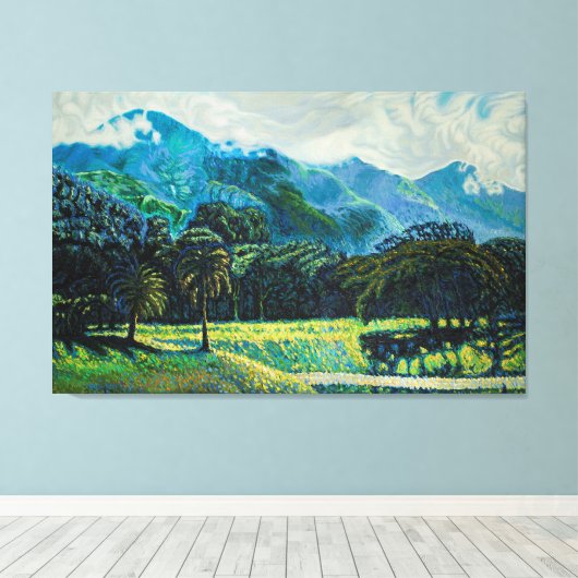 Toile El Ávila desde el Parque del Este (Insitu (Plancher de Bois))