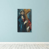 Toile El Greco - Christ porte la croix (Insitu (Plancher de Bois))