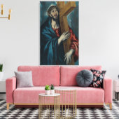 Toile El Greco - Christ porte la croix (Insitu(Salon))