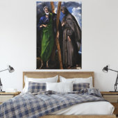 Toile El Greco Christian Jesus Crucifix Painting Print  (Insitu(Chambre))