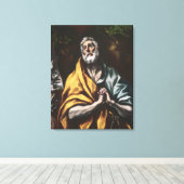 Toile El Greco Repentant Saint Peter (Insitu (Plancher de Bois))