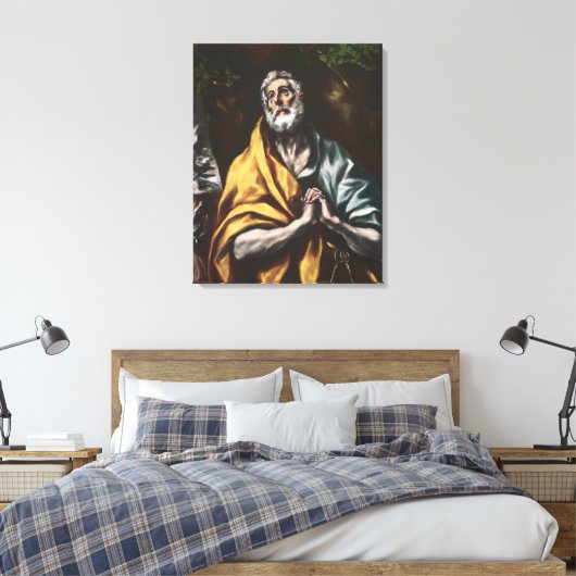 Toile El Greco Repentant Saint Peter (Insitu(Chambre))