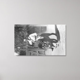 Toile EL Monte, ferme du lion de l'homosexuel de CA -