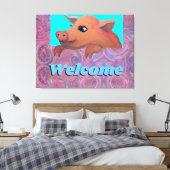 Toile Élargissement de la photo (Insitu(Chambre))