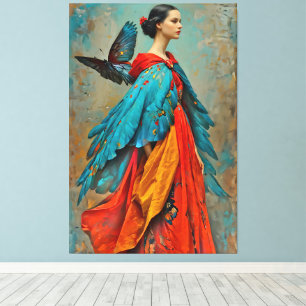Toile « Elaris » - Plumes Devenir