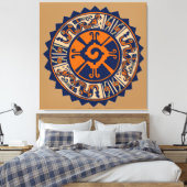 Toile Elder Futhark Runes (Insitu(Chambre))