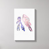 Toile Electric Harmony Colorful Abstract Canvas (Recto)