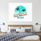 Toile Électricien de vacances (Insitu(Chambre))