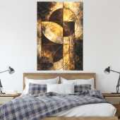 Toile Élégance Abstraite (Insitu(Chambre))