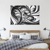 Toile Élégance Abstraite (Insitu(Chambre))
