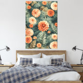 Toile Élégance botanique vintage (Insitu(Chambre))
