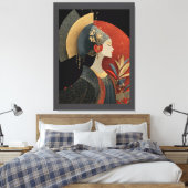 TOILE ÉLÉGANCE COURONNE #2 (Insitu(Chambre))