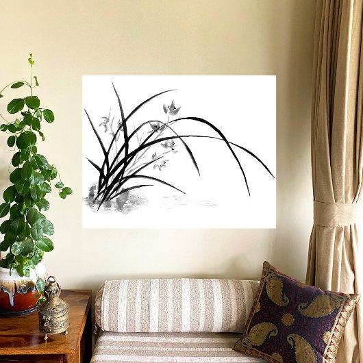 Toile Élégance de l'orchidée