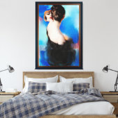 Toile Elégance en noir par Rolf Armstrong (Insitu(Chambre))