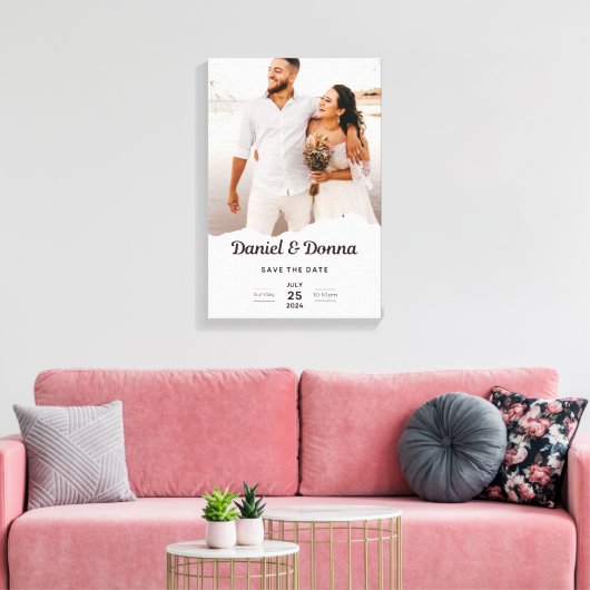 Toile Élégance Éternelle : Dévoiler notre Faire-part de  (Insitu(Salon))