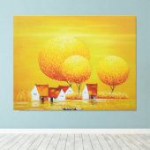 Toile "Élégance éthérée" (Insitu (Plancher de Bois))