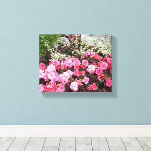 Toile Élégance florale (Insitu (Plancher de Bois))