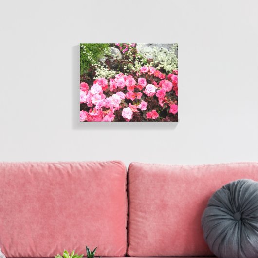 Toile Élégance florale (Insitu(Salon))