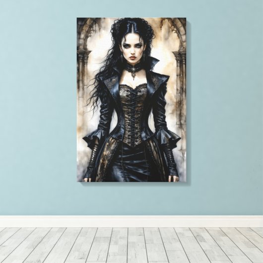 Toile Élégance gothique (Insitu (Plancher de Bois))