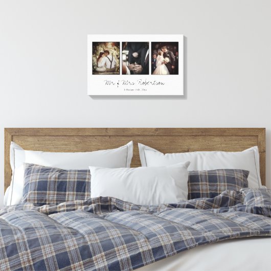 Toile Elégance Nouveaux mariés Famille et Mariage Stretc (Insitu(Chambre))