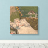 Toile Élégance Victorienne : Le Monde d'un Nourrisson (Insitu (Plancher de Bois))
