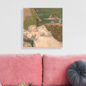 Toile Élégance Victorienne : Le Monde d'un Nourrisson (Insitu(Salon))