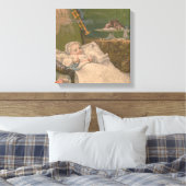 Toile Élégance Victorienne : Le Monde d'un Nourrisson (Insitu(Chambre))