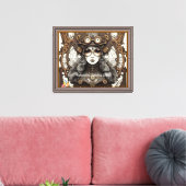 Toile « Élégance Vintage » (Insitu(Salon))