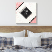 Toile Élégant 37e anniversaire du Mariage Alabaster (Insitu(Chambre))