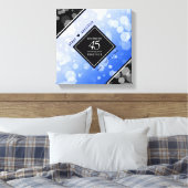 Toile Élégant 45e anniversaire de Mariage Sapphire (Insitu(Chambre))