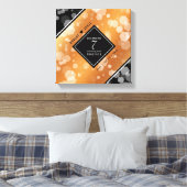 Toile Élégant 7ème anniversaire de Mariage de cuivre (Insitu(Chambre))