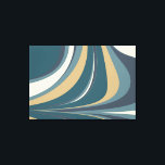 Toile Élégant bracelet en marbre Abstrait en Turquoise e<br><div class="desc">Art Abstrait unique en marbre en toile bleue et verte Imprimer</div>