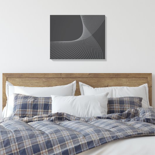 Toile Elegant, chic, simple, modern graphic pattern art (Insitu(Chambre))