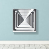 Toile Elegant Classical Colonnade Art - Infinite Archite (Insitu (Plancher de Bois))