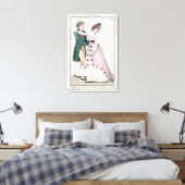 Toile Élégant couple dansant la valse (Insitu(Chambre))