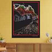 Toile Élégant Grand Turk Abstrait (Insitu(Salon))
