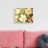 Toile Elegant Magnolia Blossoms Wall Art (Insitu(Salon))