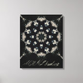 Toile Elégant Mandala (Recto)