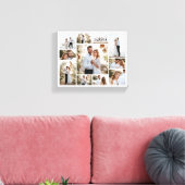 Toile Élégant moderne minimaliste photo collage simple p (Insitu(Salon))