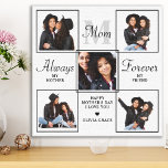 Toile Élégant MOM Personnalisé Monogramme 5 Photo Collag<br><div class="desc">Surprenez maman cette journée de mère avec une photo personnalisée 5 photo unique poème mère et toile monogramme. "Always My Mother, Forever My Friend" Personnalisez cette toile de maman avec photos, message et nom favoris. Visitez notre collection pour les meilleurs cadeaux de la mère de jour et cadeaux de maman...</div>