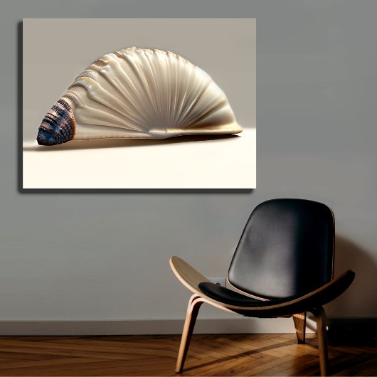 Toile Elégant Nautilus Spiral Wall Art