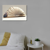 Toile Elégant Nautilus Spiral Wall Art