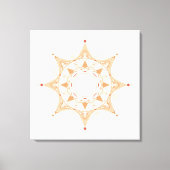 Toile Elegant Sacred Mandala Art | Boho Spiritual (Recto)