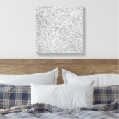 Toile Elegant Silver Glitter (Insitu(Chambre))