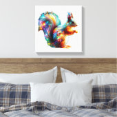 Toile Elégant Swan - Grâce et beauté (Insitu(Chambre))