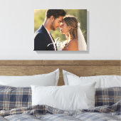 Toile Élégant tableau de mariage avec écriture Love (Insitu(Chambre))