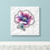 Toile Elegant Watercolor Flower Canvas Art (Insitu (Plancher de Bois))