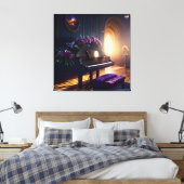 Toile Elégante Belle Splendeur Piano Room (Insitu(Chambre))