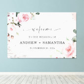 Toile Elégante décoration rose poussiéreuse et mariage g (Insitu (Plancher de Bois))