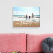 Toile Élégante photo de famille moderne (Insitu(Salon))